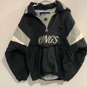 Authentic Starter Los Angeles Kings Pullover Jacket, size L